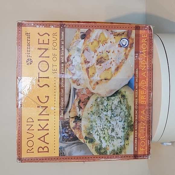 Pizzacraft Round Baking Stones - Picture 1 of 8